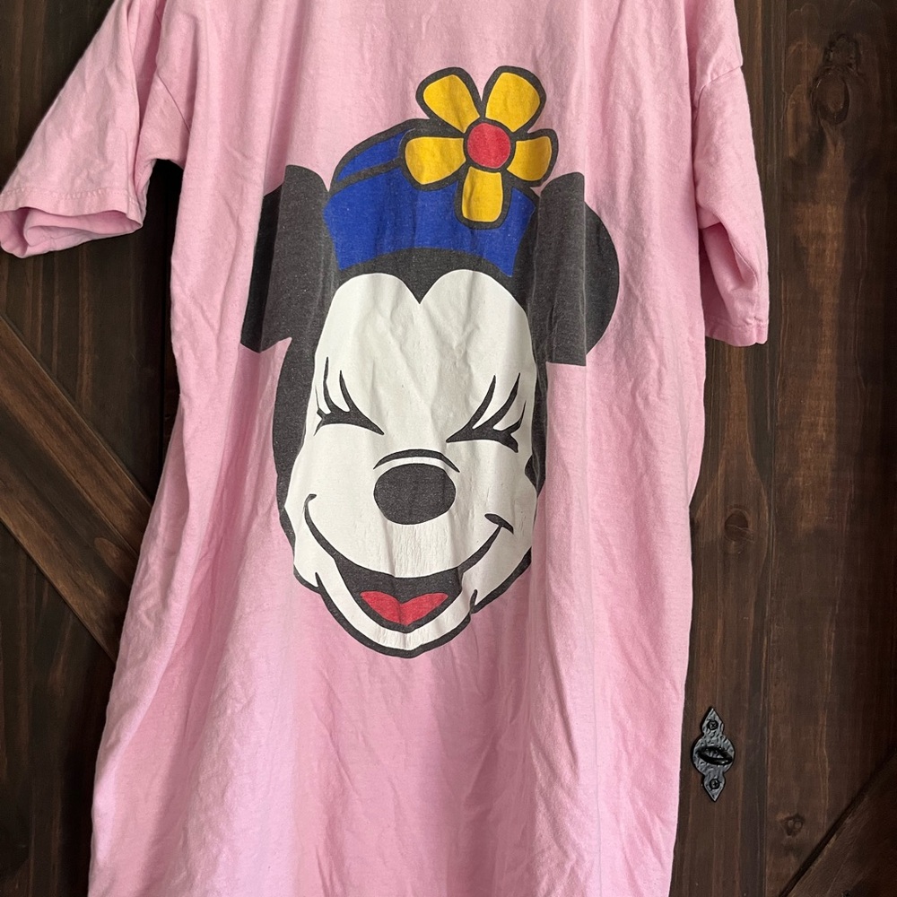 Vintage Minnie Mouse Oversized Graphic Tee